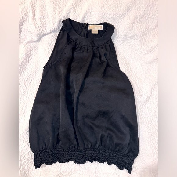 Michael Kors Silk Blouse Tank Sleeveless  Shirt Top Size 4P (Xs - S). - Picture 5 of 14